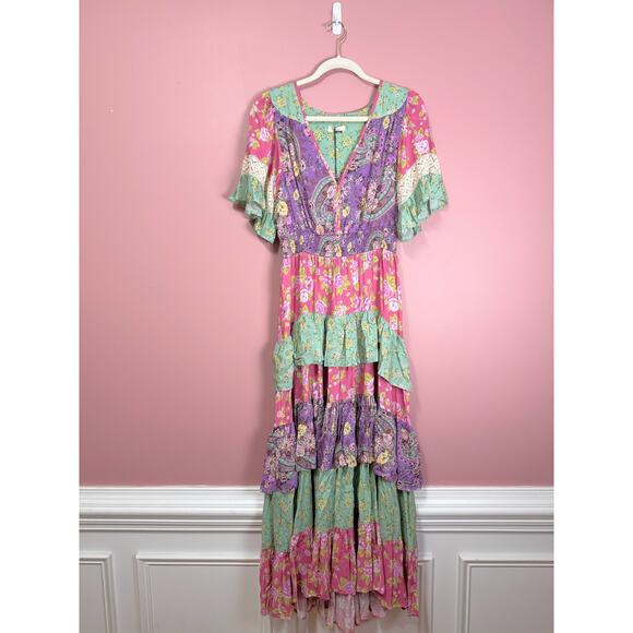 Spell x Spell And The Gypsy Collective Melody Ra-Ra Gown Size XS - Picture 2 of 7